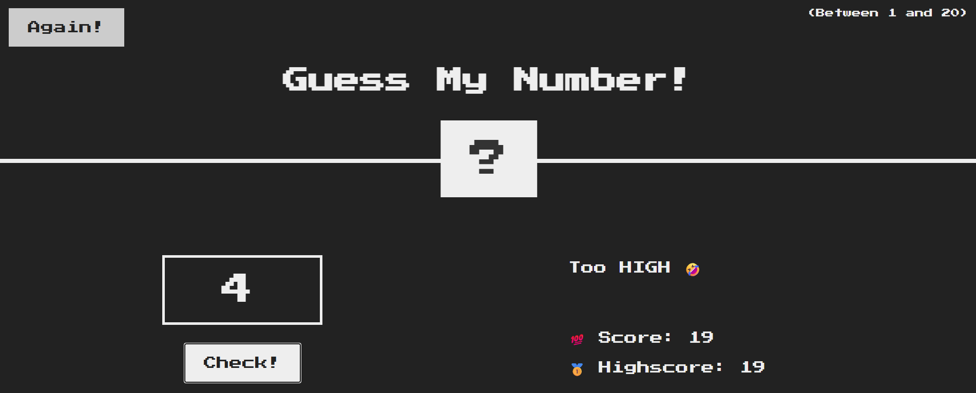Guessing Game