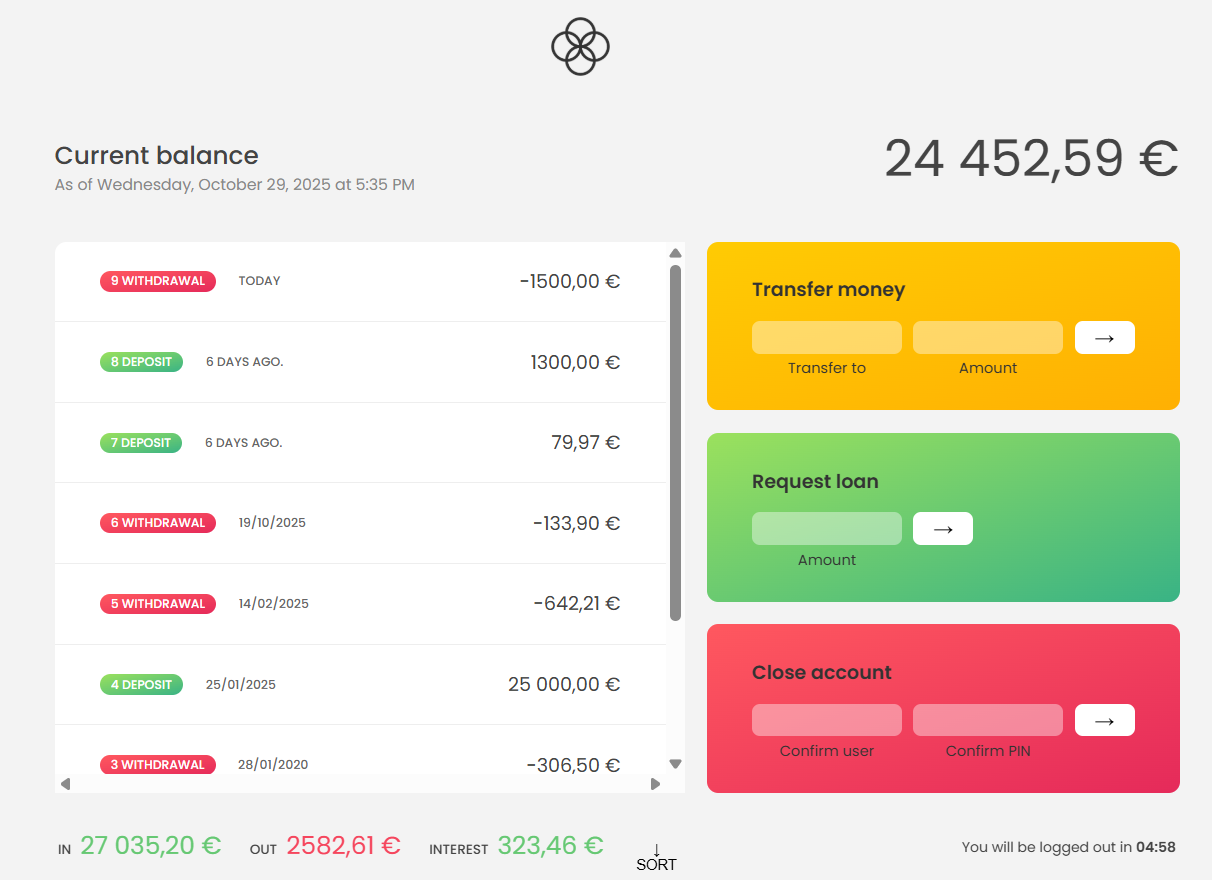 Bankist App